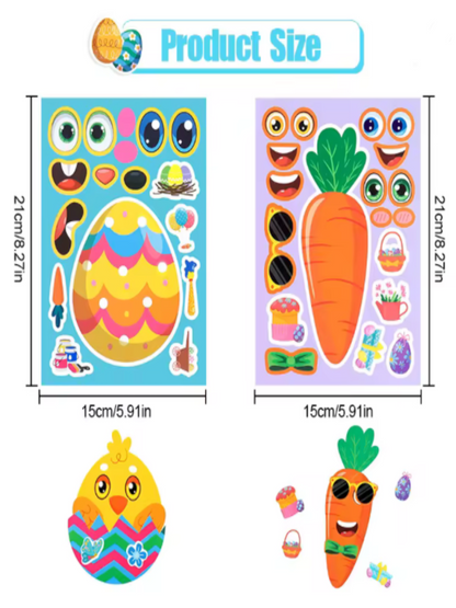 24pc Easter Sticker Kit