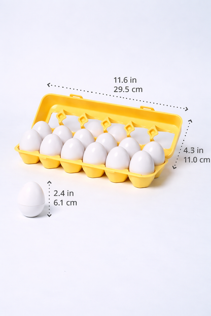 Montessori Matching Eggs