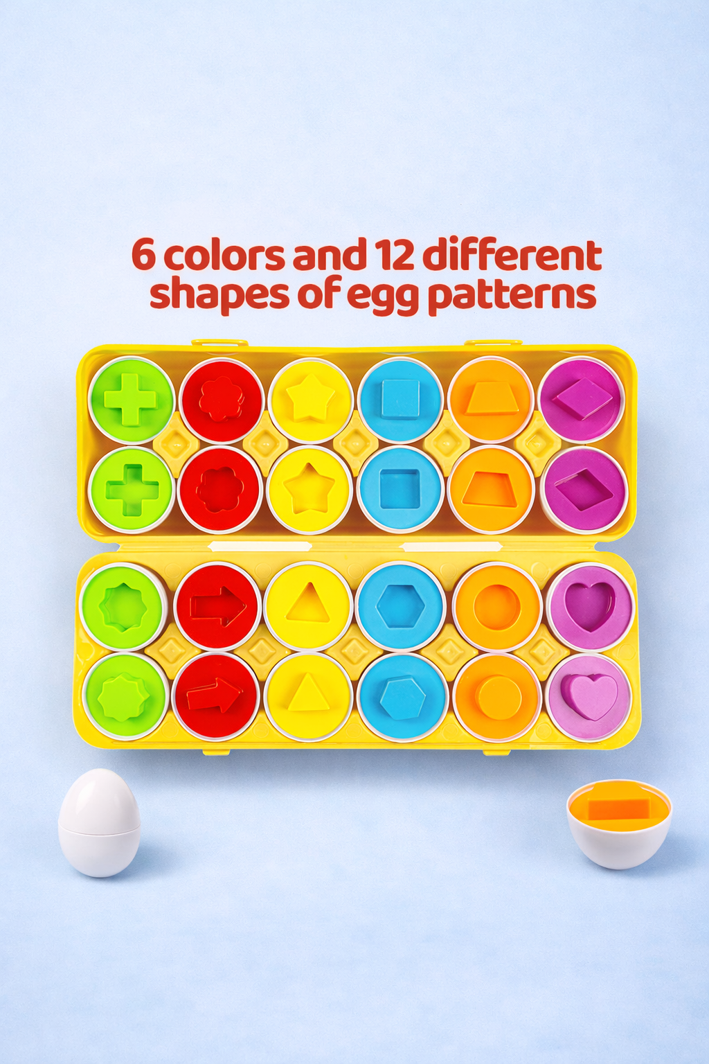 Montessori Matching Eggs