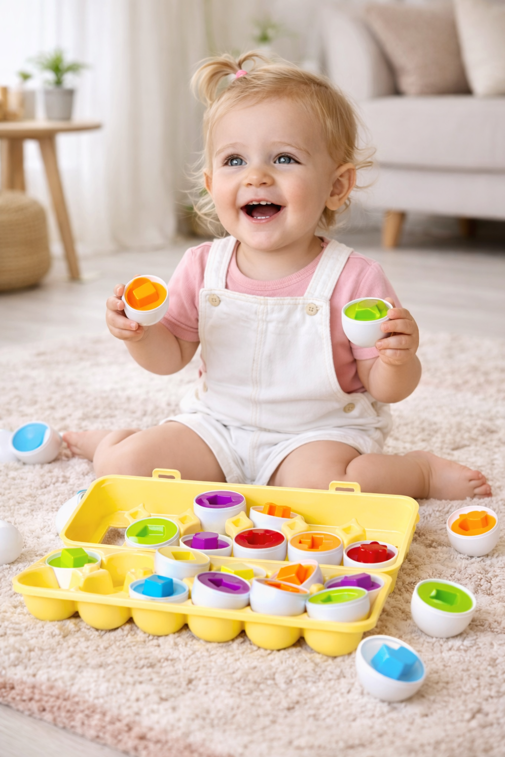 Montessori Matching Eggs
